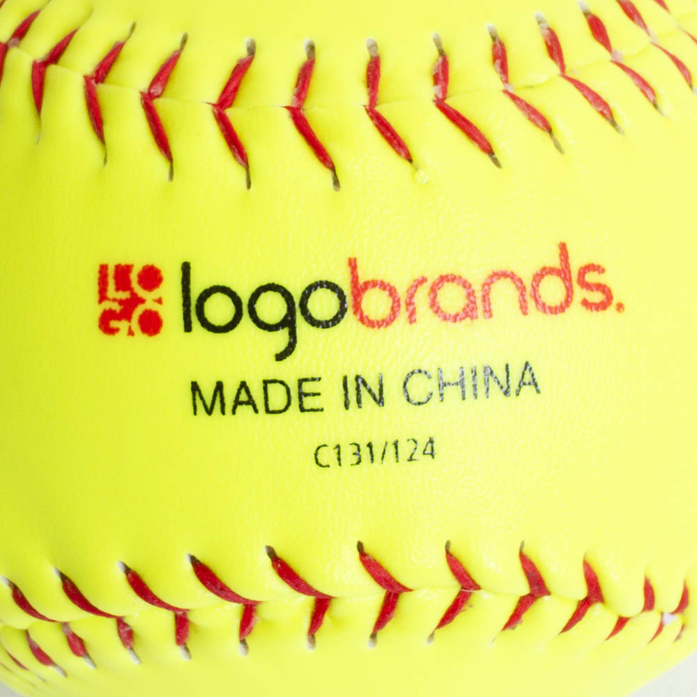 Fighting Duck, Logo Brand, Yellow, Balls, Sports, Softball, Official Size, 817001